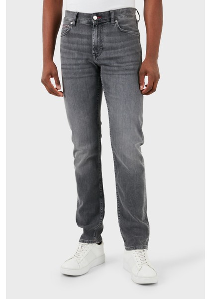 Tommy Hilfiger Normal Bel Straight Fit Jeans Erkek Kot Pantolon MW0MW34512 1b2