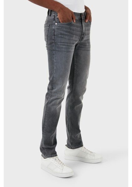 Tommy Hilfiger Normal Bel Straight Fit Jeans Erkek Kot Pantolon MW0MW34512 1b2