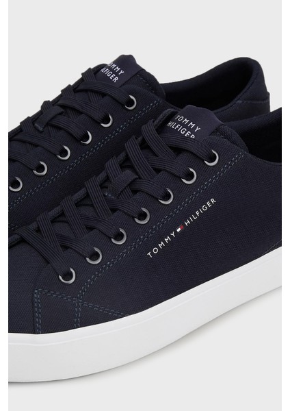 Tommy Hilfiger Kanvas Sneaker Ayakkabı Erkek Ayakkabı FM0FM04882 Dw5