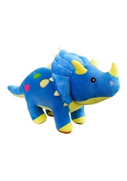 Triceratops Dinozor Peluş Bebek Yaratıcı Peluş Oyuncak Yastık Sevimli Pençe Makinesi Bebek Bebek (Yurt Dışından)