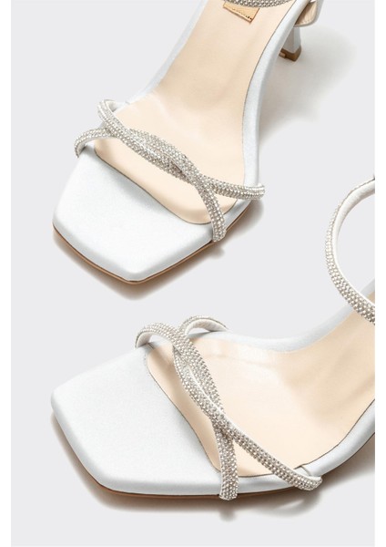 Lame Kadın Topuklu Sandalet modelleri