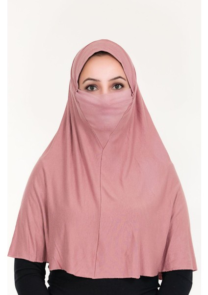 Peçeli Hazır Türban Pratik Şal Hijab Namaz Örtüsü fırsatları