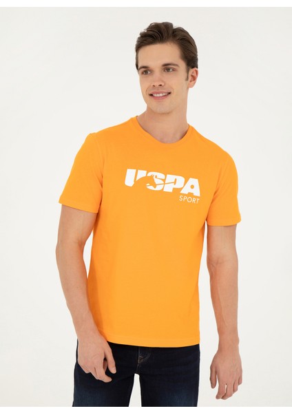 Bisiklet Yaka Turuncu Erkek T-Shirt Monro fiyatları