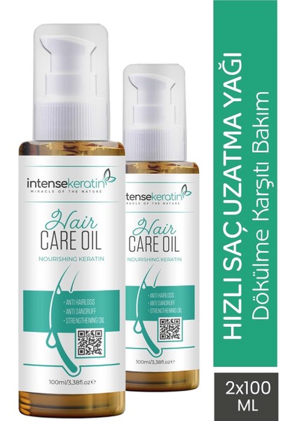 Yağı 100 ml x 2 Saç Bakım Kompleksi Hair Growt Complex Oil