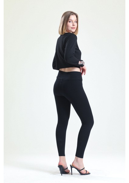 Çelikli Tayt | TYT32946 Siyah indirimleri