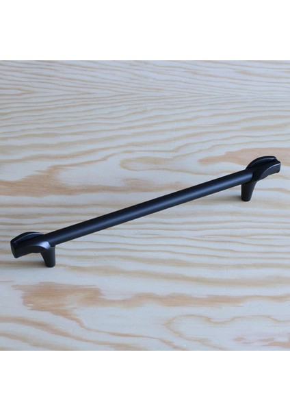 Prade 192 mm Mat Siyah Metal Kulp Çekmece Mobilya Mutfak Dolap Kapak Kulpları Dolabı Kulbu Kulpu fırsatları