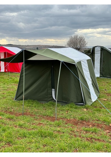 Tunç Çadır Tek Odalı Imperteks Kamp Çadırı Yeşil