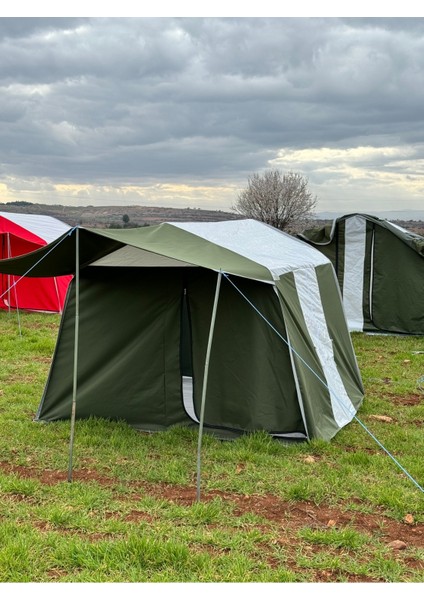 Tunç Çadır Tek Odalı Imperteks Kamp Çadırı Yeşil