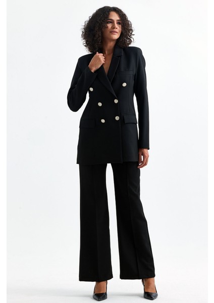 Kadın Takım Elbise Ceket ve Pantolon | TK34239
