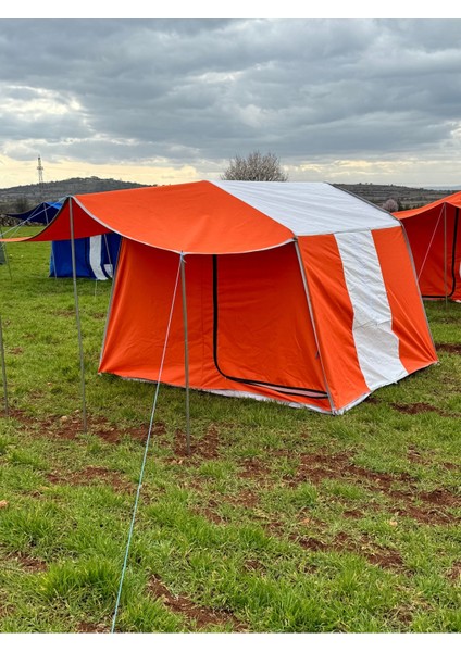 Tunç Çadır Tek Odalı Imperteks Kamp Çadırı Turuncu