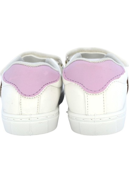 Lila Kalpli Cırt Cırtlı Kız Çocuk Günlük Sneaker Spor AYAKKABI-S-1001 fırsatları