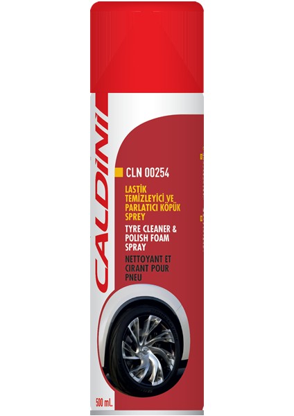 500 ml Caldini Lastik Temizleyici ve Parlatıcı Sprey