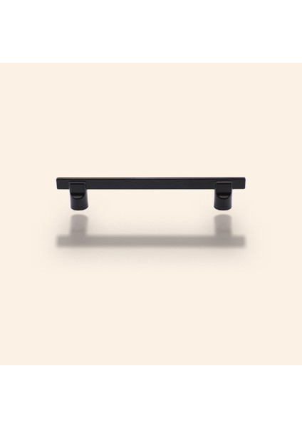 Mobilya Mutfak Dolabı Çekmece Dolap Kapak Kulpu Kulbu Metal 128 mm Siyah Kulp