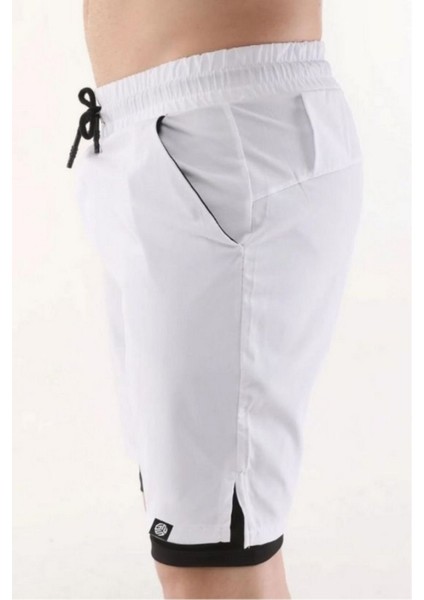 Erkek Running Hızlı Kuruma Micropoly Antrenman Halısaha Fitness Kısa Taytlı Outdoor Şort fırsatları