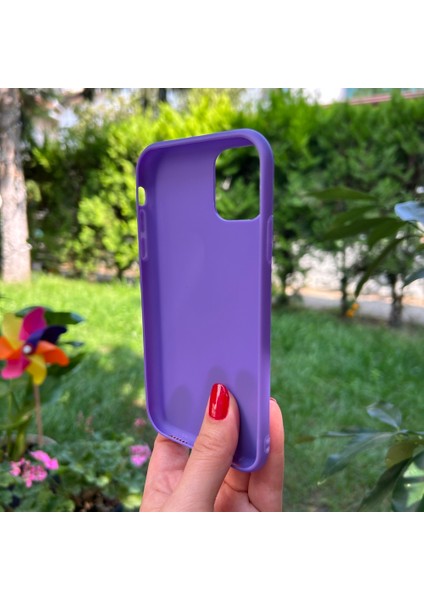 iPhone 11 Mor Yumuşak Silikon Kılıf