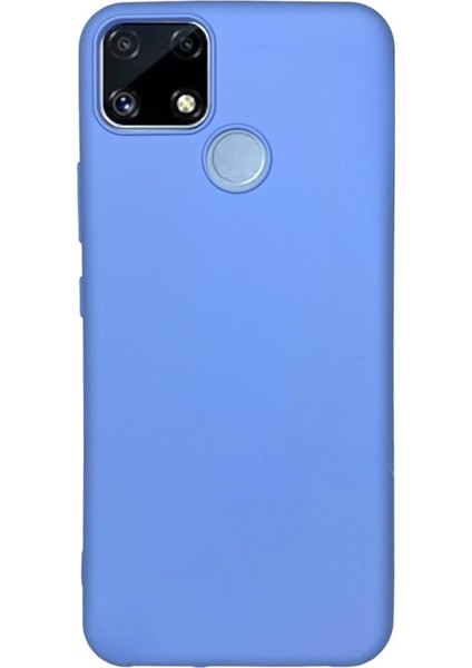 Realme C25 Lila Yumuşak Silikon Kılıf