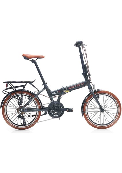 Flexi 121 Katlanabilir Orjinal Marka Bisiklet - ( Antrasit Gri )