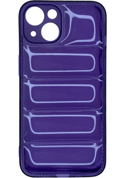 iPhone 14 Mor Şeffaf Dalgalı Silikon kılıf modelleri