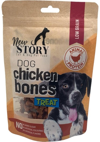 Köpekler Için Tavuklu Atıştırmalık Chicken Bones 80 gr