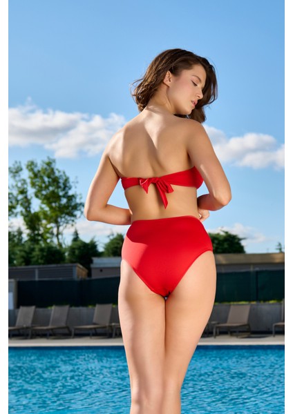 Ortası V Tokalı Üst Bikini fiyatları