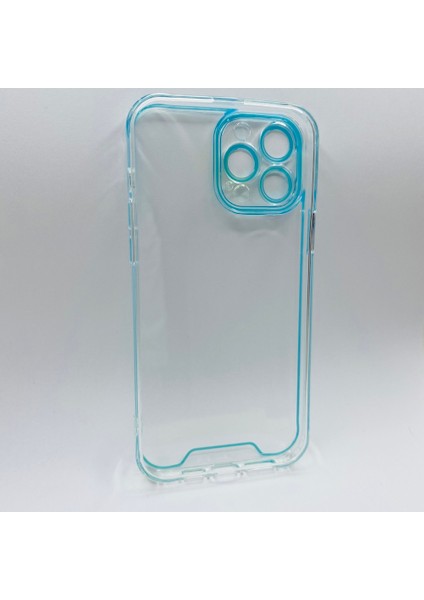 iPhone 13 Pro Max Mavi Fosforlu Şeffaf Silikon Kılıf fırsatları