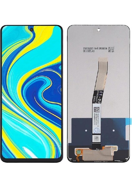 Tekno Prime Xiaomi Redmi Note 9s ile Uyumlu LCD Ekran Dokunmatik