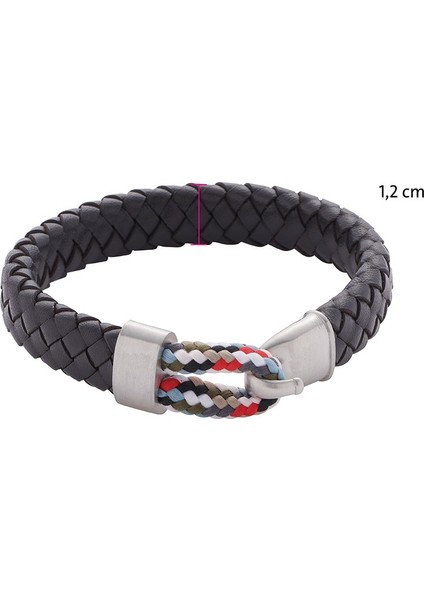 Örgülü Deri Kordonlu Manyetik Bileklik modelleri