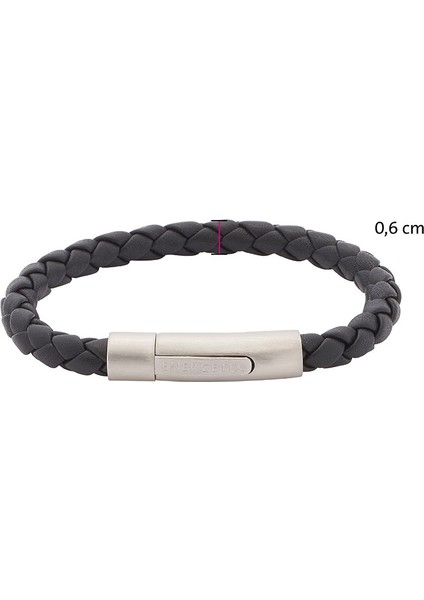 Kilitli Siyah Deri Manyetik Bileklik modelleri