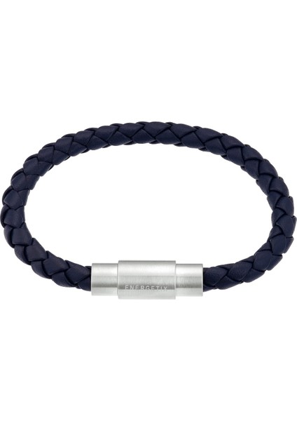 Örgülü Deri Kordonlu Manyetik Bileklik