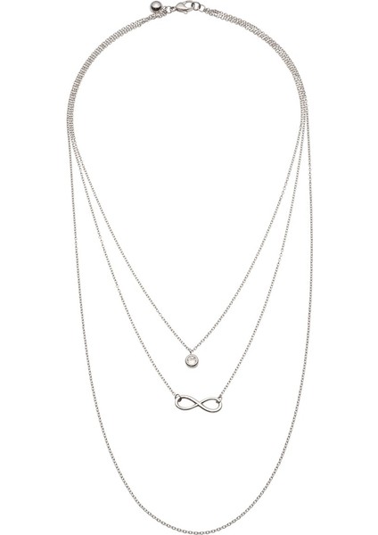 Kristal Taş Üç Sıralı Manyetik Kolye