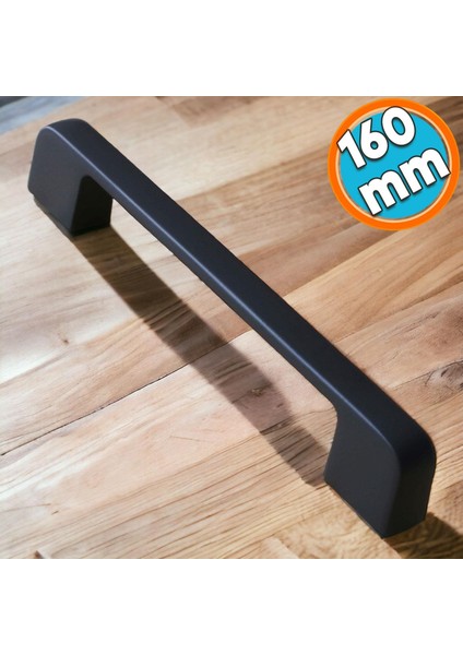 Mobilya Kulp Mutfak Dolabı Çekmece Dolap Kulpları Kapak Kulpu Kulbu Siyah 160 mm Metal fiyatları