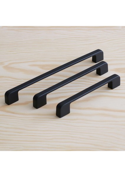 Mobilya Kulp Mutfak Dolabı Çekmece Dolap Kulpları Kapak Kulpu Kulbu Siyah 160 mm Metal modelleri