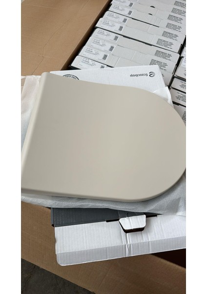Integra Slim Etekli Soft Klozet Kapağı Dp Mat Bej 131-420-009 Yavaş Kapanır