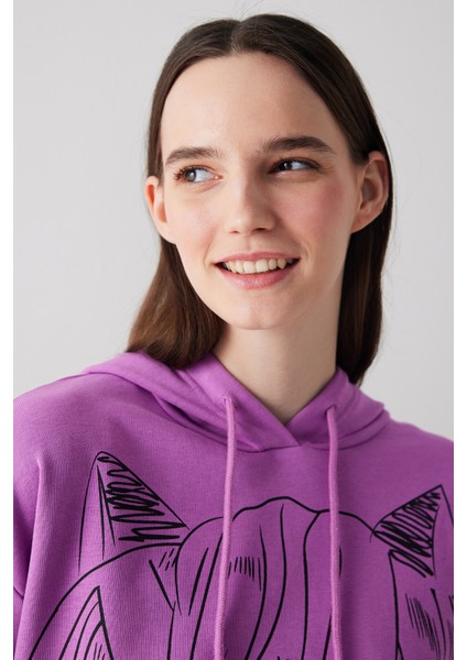 Tokyo Pembe Hoodie Sweatshirt