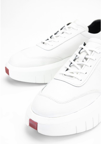 Carlaerkek Beyaz Hakiki Deri Sneakers & Spor Ayakkabı 381 19551 Erk Ayk Y24