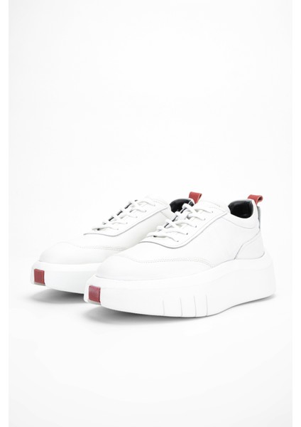 Carlaerkek Beyaz Hakiki Deri Sneakers & Spor Ayakkabı 381 19551 Erk Ayk Y24