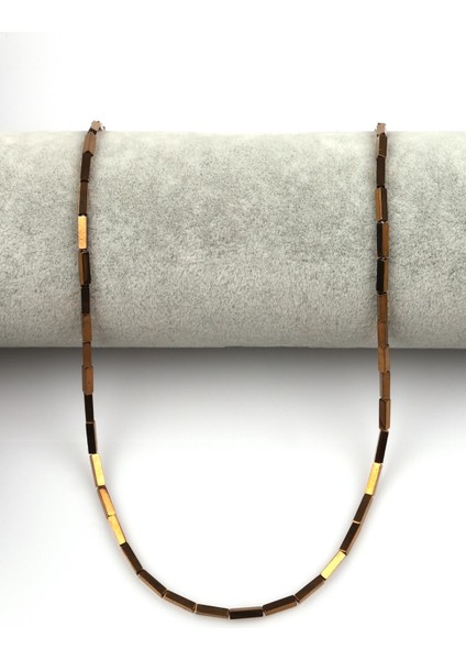 Bakır Renk Hematit Dizi 2 x 8 mm Boru Kesim fiyatları