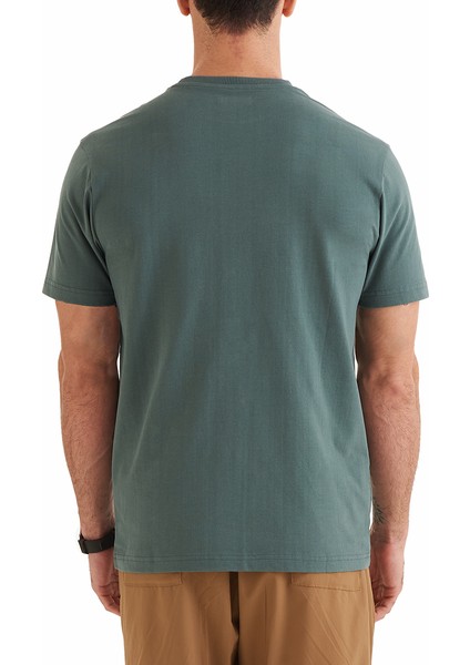 Csc M Basic Logo Brushed Erkek Kısa Kollu Outdoor T-Shirt CS0287-353