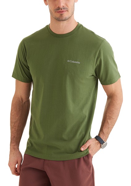 Csc Basic Slogo Brushed Erkek Kısa Kollu Outdoor T-Shirt CS0282-352 fiyatları