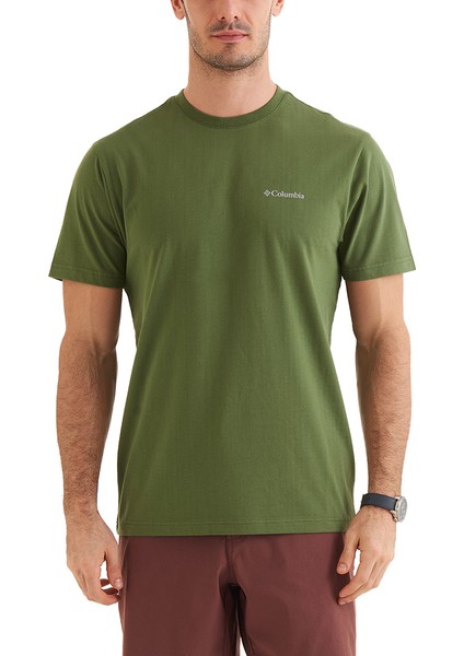 Csc Basic Slogo Brushed Erkek Kısa Kollu Outdoor T-Shirt CS0282-352 indirimleri