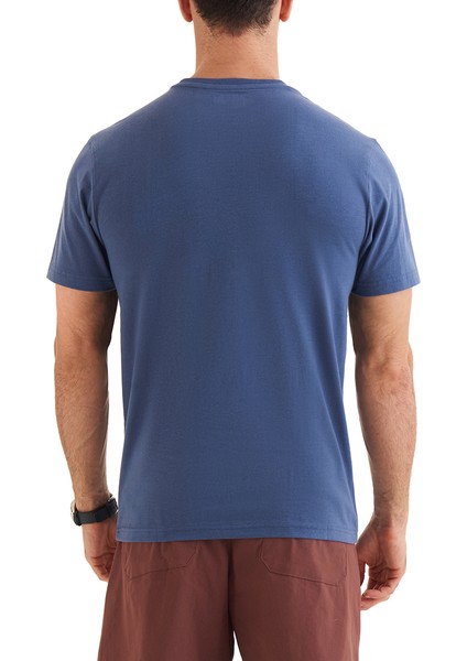 Csc Basic Slogo Brushed Erkek Kısa Kollu Outdoor T-Shirt CS0282-480 indirimleri