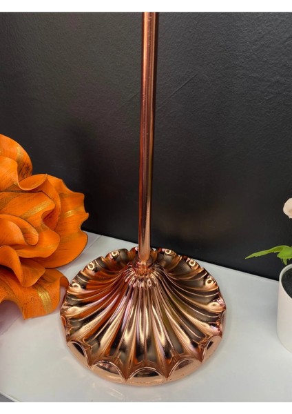 Peçetelik Havluluk Dekoratif Rosegold Banyo Düzenleyici