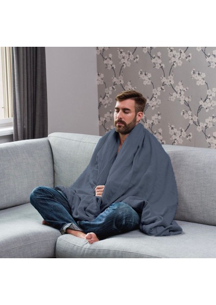 Ağırlıklı Battaniye (Tv, Koltuk, Yoga, Rahatlama, Sarılma, Anksiyete, Kaygı ) Battaniyesi 6 kg 130X180 cm fiyatları