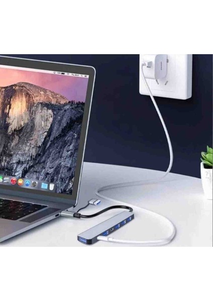 USB Type-C Hub USB Çoğaltıcı 3.0 A Yeni Nesil