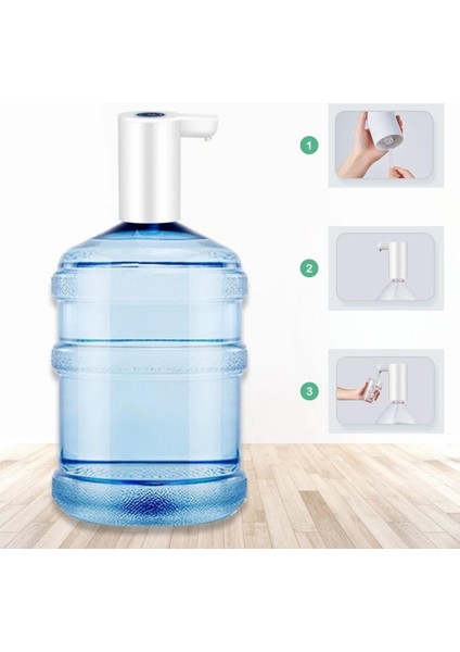 USB ile Şarj Olabilen Beyaz Damacana Pompası modelleri