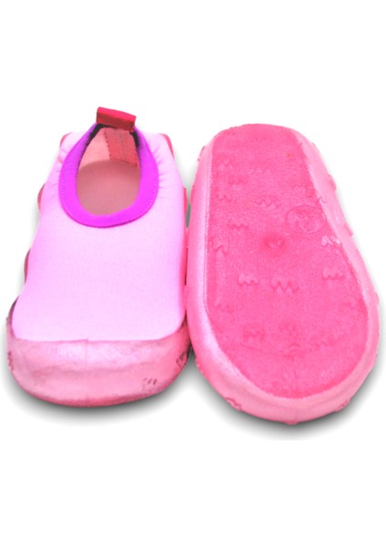 Pembe Kız Çocuk Kaydırmaz Taban Deniz AYAKKABISI-F-7048