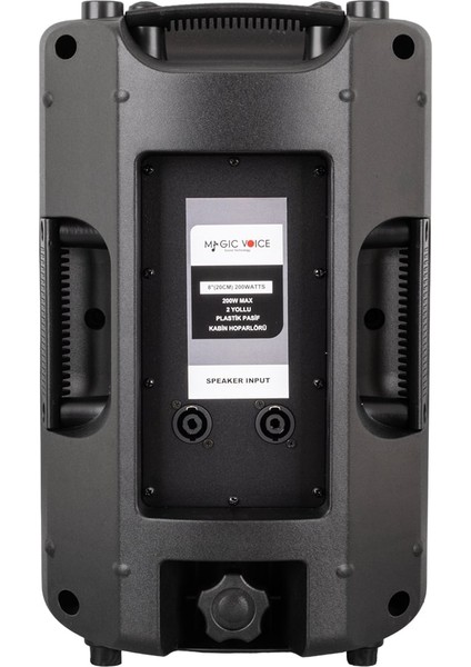 Magıcvoıce MV-3408 20 cm 200 Watt 8 Plastik Kabin Pasif Hoparlör modelleri