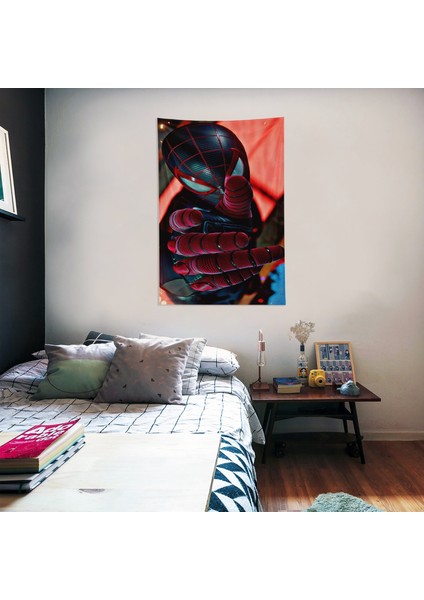 Spiderman Aı Duvar Örtüsü - 100 cm x 135 cm