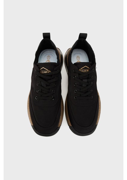 Nubuk Deri Sneaker Ayakkabı Erkek Ayakkabı 38924Y5121