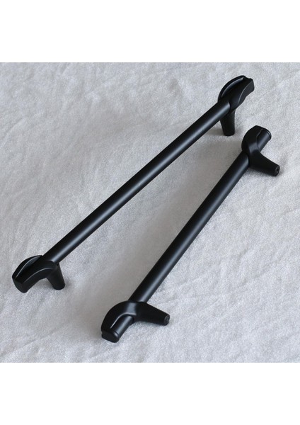 Prade 224 mm Mat Siyah Metal Kulp Mobilya Çekmece Mutfak Dolap Kapak Kulpları Dolabı Kulbu Kulpu fiyatları